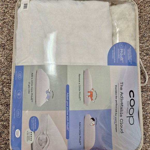 Adjustable Cloud Pillow - White - Picture 1 of 3